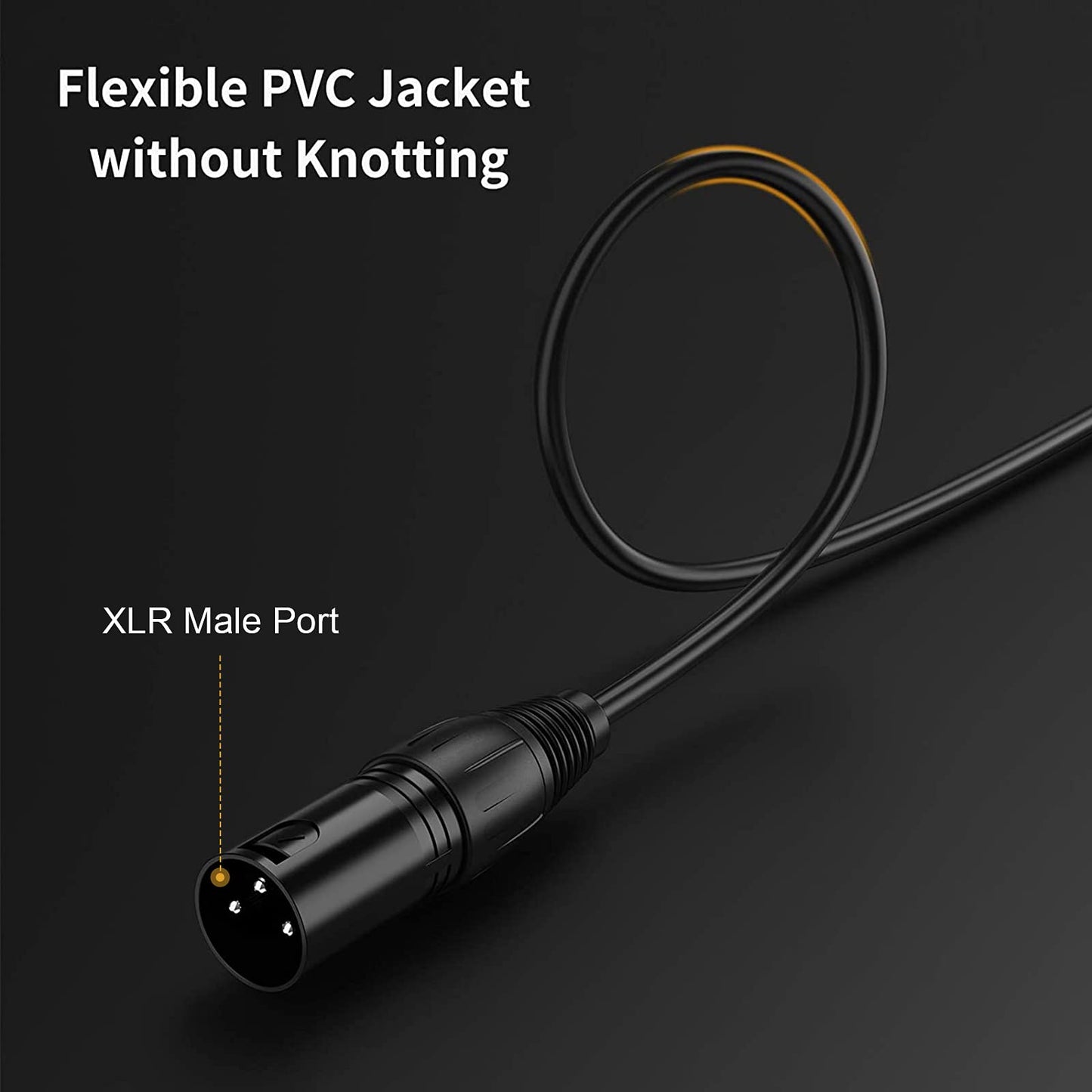 Cablecreation 3.5Mm To Xlr, 6 Feet 3.5Mm (1/8 Inch) Trs Stereo Male To Xlr Male Cable Compatible With Iphone, Ipod, Tablet, Lapt
