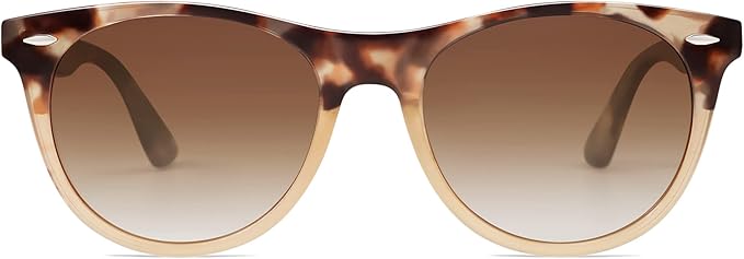 SOJOS Classic Polarized Sunglasses for Women Men Small UV400 Lenses SJ2076