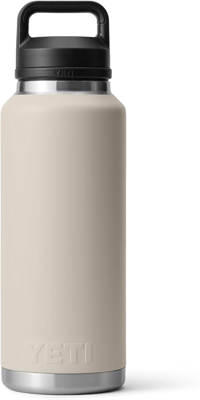 YETI Rambler 46 oz Bottle, Vacuum Insulated, Leakproof, Stainless Steel with Chug Cap