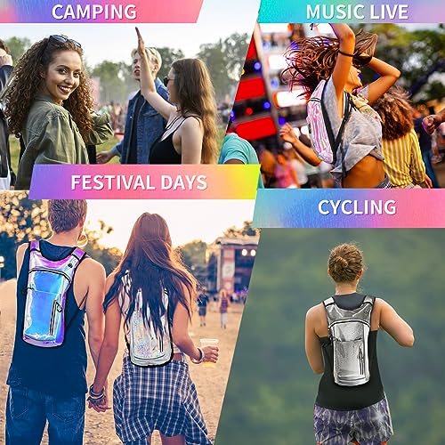 Cofurni Hydration Backpack with 2L Water Bladder, Raves Water Backpack, Lightweight Insulation Hydration Pack for Men and ...