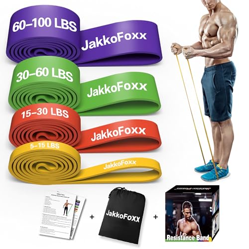 Resistance Bands,Pull Up Bands,Stretching Assist Bands Set for Men & WomenPortable Exercise, Muscle Training,Physical Ther...