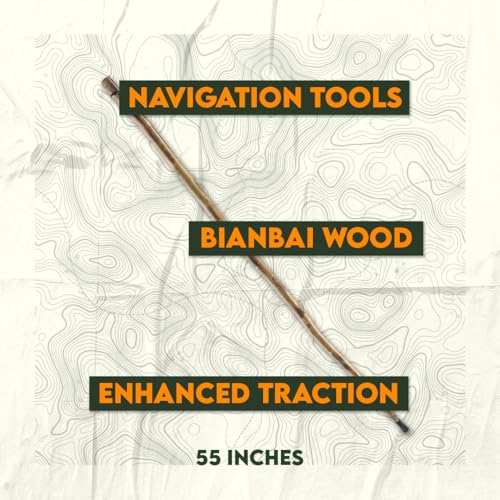 SE Natural Wood Walking Stick - ‎WS62