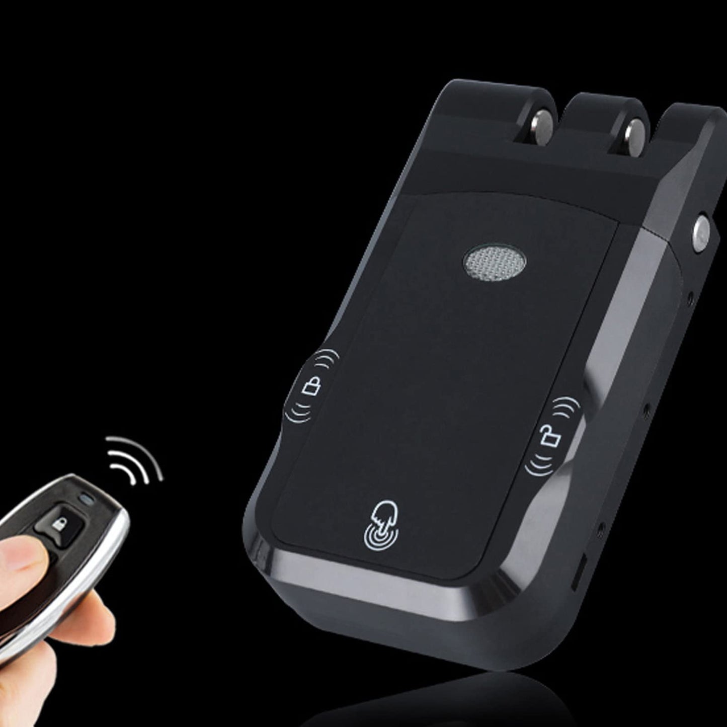 Sonew Keyless Entry Door Lock, Invisible Keyless Electronic Lock, Security Smart Locks, Indoor Touch Unlock Keyless Remote Control Lock, for Home Apartment Office