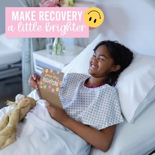 Get Well Cards With Envelopes - 24 Get Well Soon Card Bulk, Feel Better Soon Card for Women & Men, Recovery Cards Post Sur...