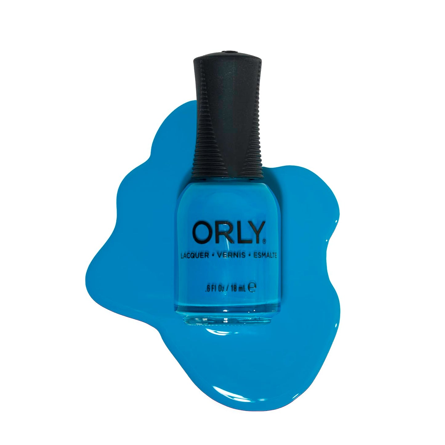 Orly Nail Polish Be Kind Rewind | Limited Edited 1980s Collection | Bold Blue Crme | Long-Wearing, Quick Drying & Chip Resistant