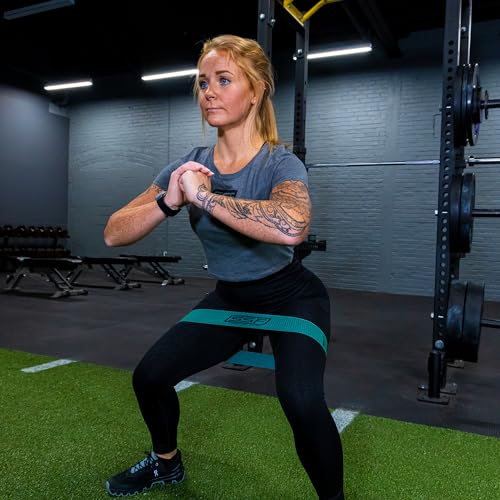 Serious Steel Fitness Fabric Mini Loop Non-Slip Resistance Band Set | Warm-Up, Physical Therapy, Glute Training, Speed and...