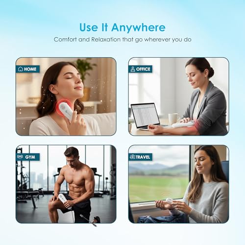 Portable Drug Free Muscle Recovery massage gun Compact Therapy Device Built for Simple Handling and Daily Application Ther...