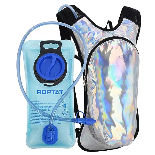 Roptat Hydration Backpack Pack with 2L Hydration Bladder - Lightweight Water Backpack Water Pouch for Women Men Running Ri...