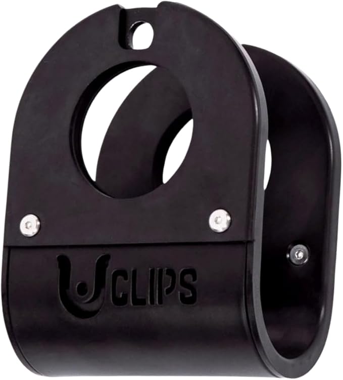 Home Gym U Clip - Bar to Landmine Adapter, Belt Squat and T-bar Row Attachment, Dip Belt Hook, Dumbbell to Barbell Convert...