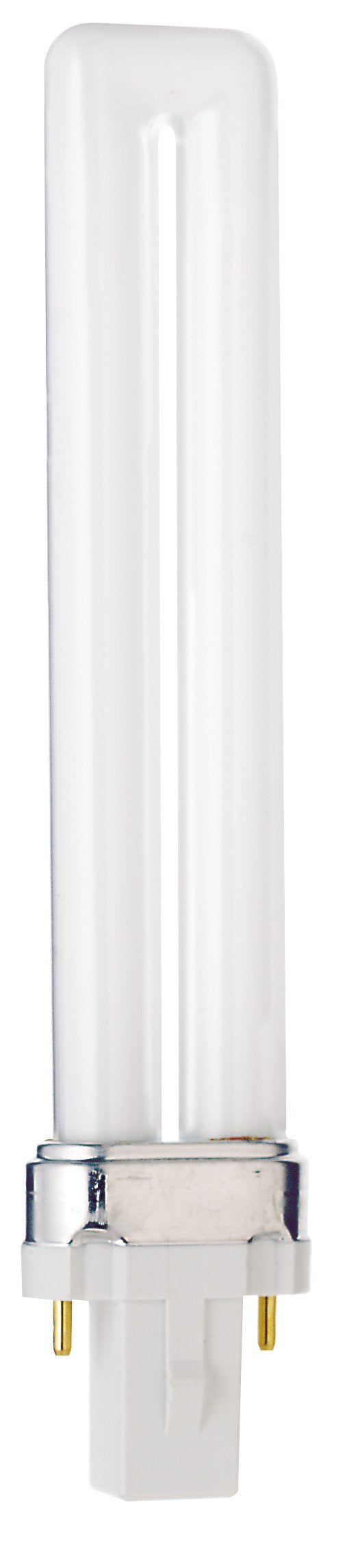 Satco S8308 4100K 9-Watt G23 Base T4 Twin 2-Pin Tube For Magnetic Ballasts