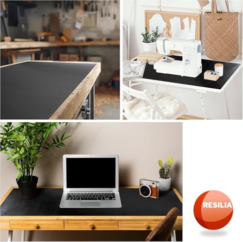 RESILIA Work Bench Mat - 15” X 36” X 0.06" Scratch-Resistant PVC Mats - Protect Your Workbench, Table, or Tool Station fro...