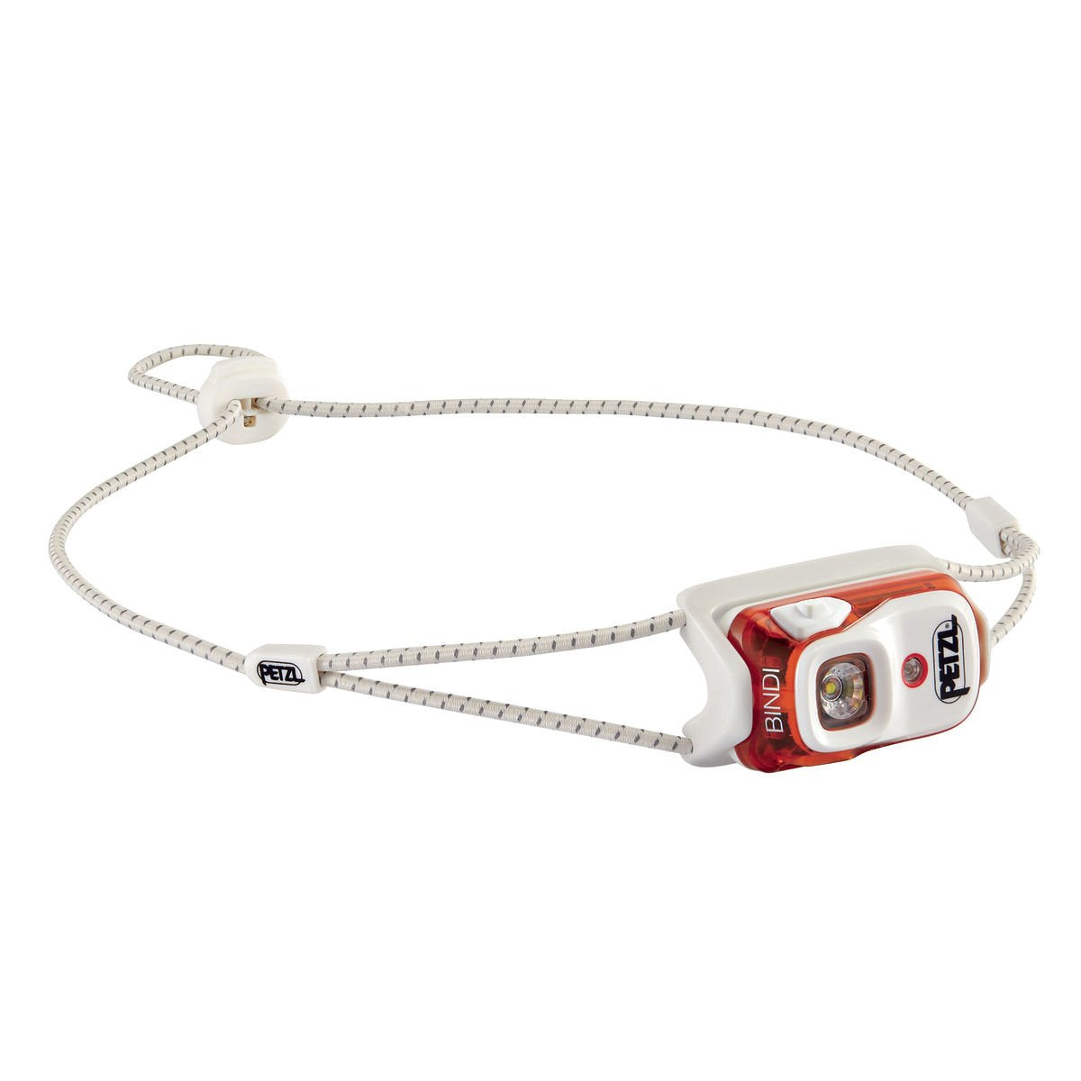 PETZL BINDI Headlamp - 200 Lumen, Ultra-Compact, Rechargeable, Plastic, Size: zzzz-s, Orange, Model: E102AA01