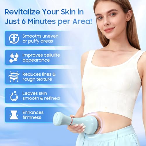 ZEDRIWELL Deep Tissue Massage Gun for Women – 5 Massage Heads, Vibration Therapy for Muscle Recovery & Pain Relief, Cellul...