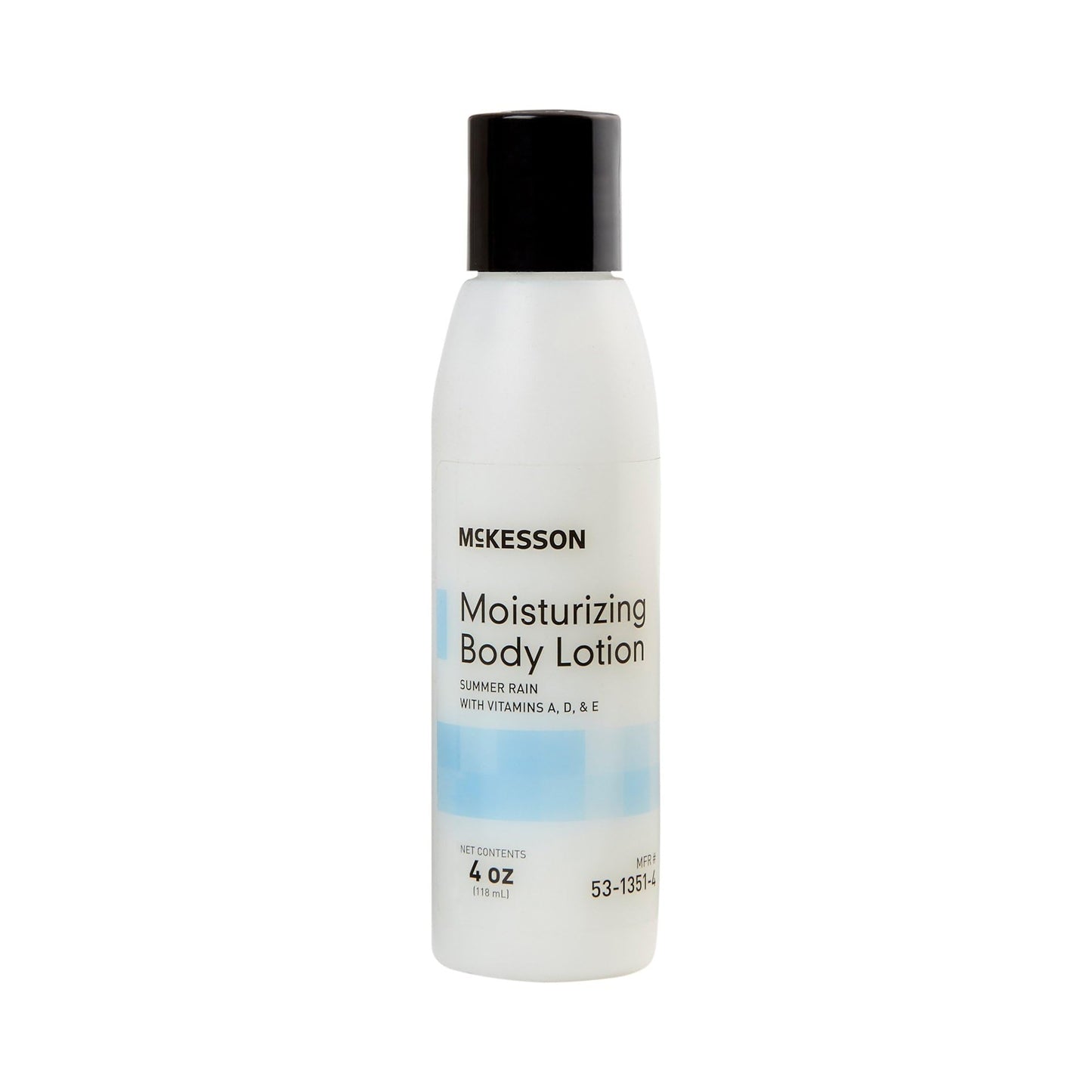 McKesson Moisturizing Body Lotion with Vitamins A, D, E, Summer Rain Scent, 4 oz, 1 Count
