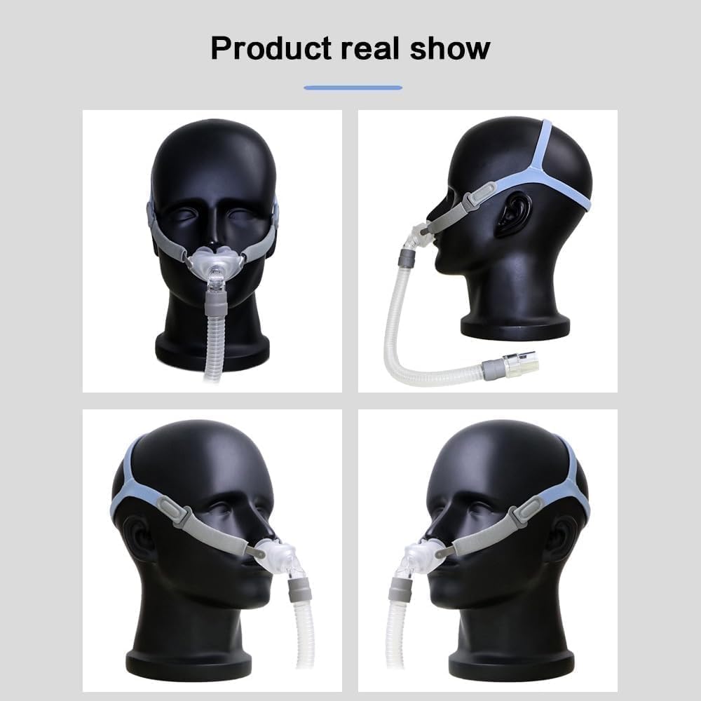 Nasal Pillow - Includes Small, Medium, Large Nose Adapter, Headgear, Frame, and Hose