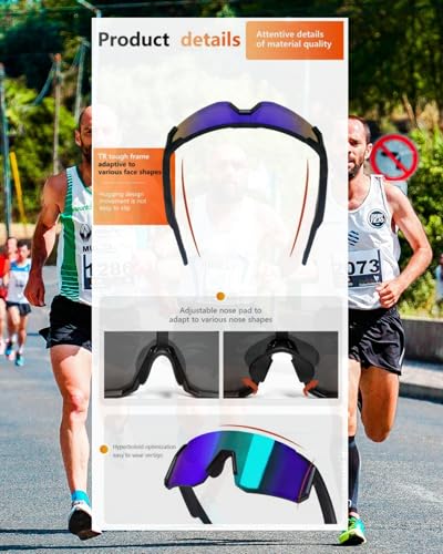Smart Glasses, Polarized Bluetooth Sunglasses, Built-in Mic & Speakers, UV Protection Audio, Sport Sunglass