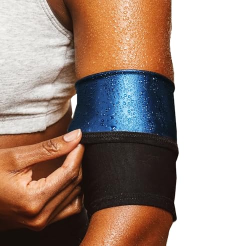 huiming Women's Arm Trimmers Compression Sleeve Sweat Bands Slimmers for Workout Sport