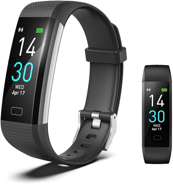 Fitness Tracker with Heart Rate Monitor/Step Counter/Calories, Activity Tracker Smart Watch Sleep Monitor IP68 Health Trac...