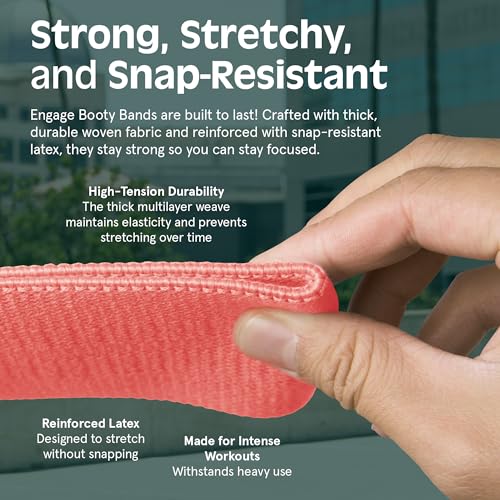 Retrospec Engage Resistance Booty Bands