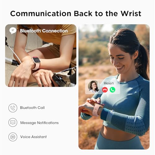 Health & Fitness Trackers for Women Men: 30 Day Battery Life Activity Tracker with Answer/Make Call Blood Pressure SpO2 Sl...