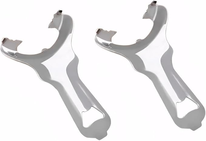 2 Pack Mason Jar Opener for Canning Lids, Stainless Steel Multifunctional Jar Lid Opener for Sealed Lids