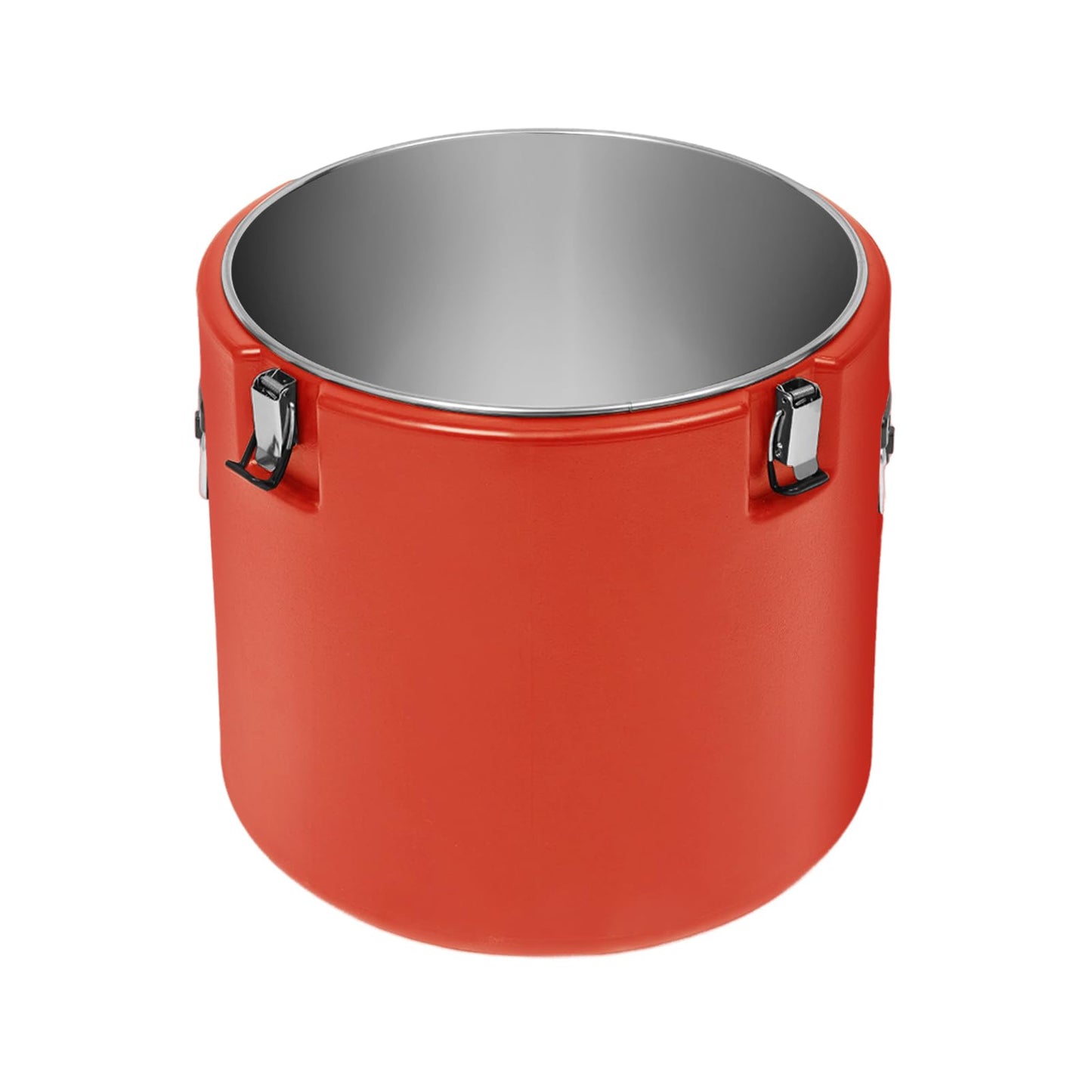 Commercial Insulated Food Container, 53QT/13.2Gal Insulated Soup Container Bucket Commercial Food Warmer Insulation Barrel for Hot or Cold Food for Restaurant, Canteen, Home (Red)