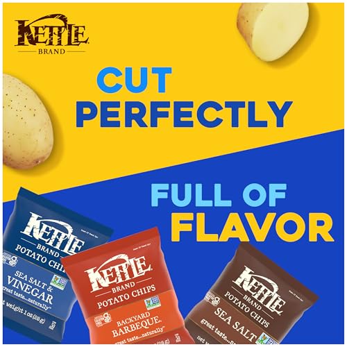 Kettle Brand Potato Chips Variety Pack, 1 Oz, 20 Ct