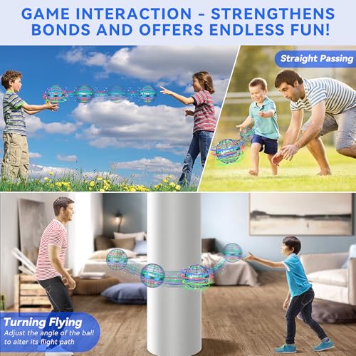 2025 AI Flying Orb Ball Toy, Cosmic Globe Boomerang Hover Ball Galactic Fidget Spinner, Cool Stuff Toys for 6 7 8 9 10 11 ...