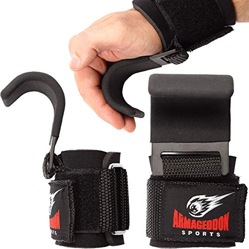 Premium Deadlift Straps, Weight Lifting Grips, Weight Lifting Hooks, Gym Grip Straps, Wrist Grips Weight Lifting, Pull Up ...