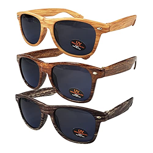 RAY SOLÉE USA Merchant | Sunglasses for Men, Women & Kids 3 Pack of Tinted Lenses with UVA & UVB Protection