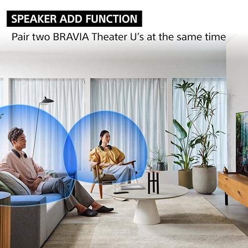 Sony BRAVIA Theater U Wireless Wearable TV Speaker with Bluetooth, Personalized Home Theater Audio, Gaming Compatibility, ...