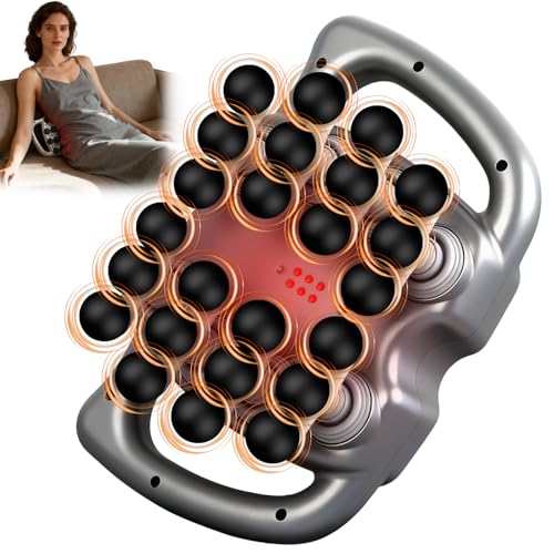24-Head Massage Gun Set, With 99 Levels & 9 Modes, Massage Gun Deep Tissue, Legs, Waist, Neck and Back Massager for Muscle...