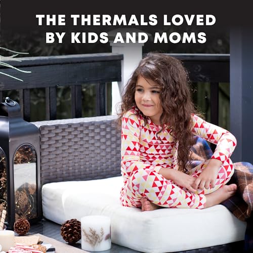 Rocky Thermal Underwear for Kids, Girls Thermals Long Johns Underwear, Base Layer for Cold weather/skiing