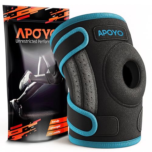 APOYO Knee Brace for Women & Men - Knee Compression Sleeve For Pain Relief, Meniscus Tear, ACL, Arthritis, Joint Pain Reli...