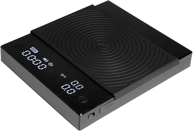 TIMEMORE Coffee Scale Basic 2.0 Electronic Espresso Scale with Water Flow Rate and Timer Function, Free Switching of Ounc...
