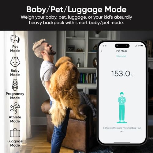 Wyze Scale Ultra, Smart Scale with 4.3" Color Display, Digital Scale for Body Weight BMI Muscle Mass, Heart Rate Monitor, ...