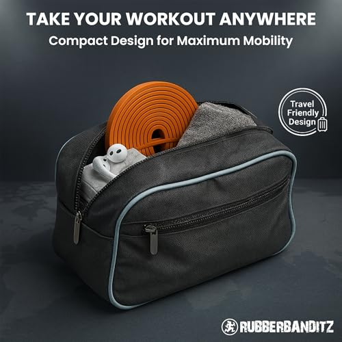 Rubberbanditz Pull Up Assist Resistance Bands Heavy Duty Loop Exercise Workout Bands for Powerlifting, Mobility, and Stret...