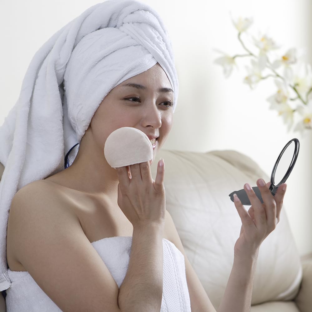 50 Pack Mini Compact Mirror Bulk Round Makeup Mirror, Compact & Travel Mirrors Small Folding Mirror Portable Pocket Mirror for P