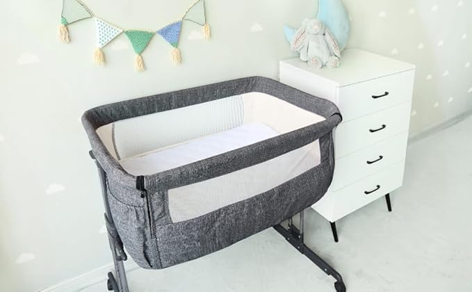 Waterproof Bassinet Mattress Protector, Fit for 23" x 28" 4moms Breeze Plus Bassinet, Ultra Soft Breathable, Washer & Dryer