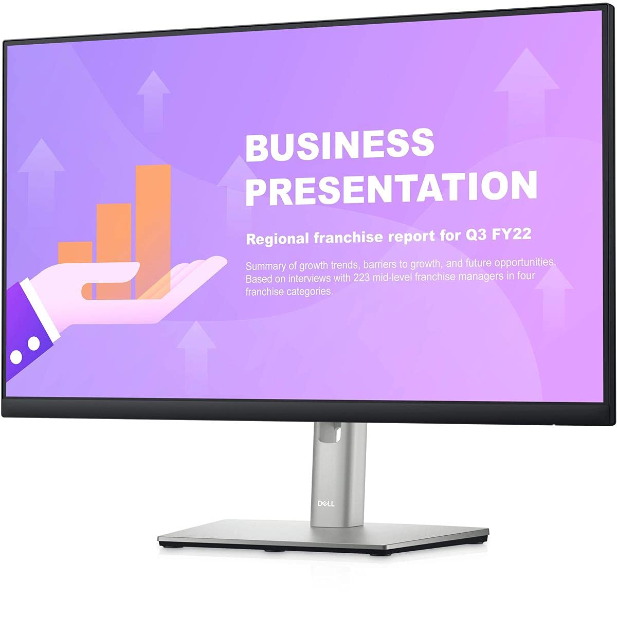 Dell 24 Monitor - P2422He - Full Hd 1080P, Ips Technology, Usb-C Hub Monitor With Comfortview Plus,Black