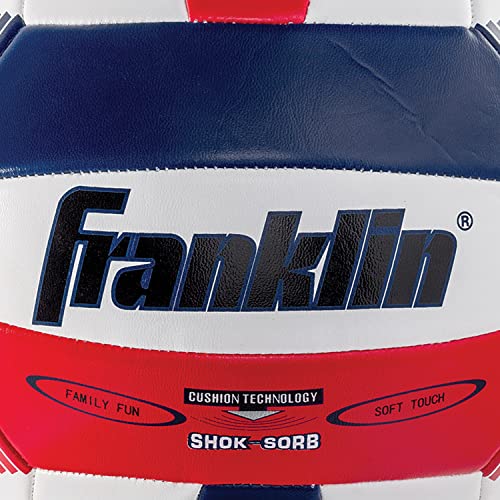Franklin Sports Volleyball - Outdoor + Beach Volleyball - Cushioned Ball Set Great for Backyard and Beach