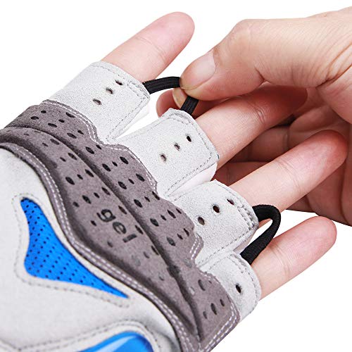 CXWXC Cycling Gloves for Men Women - Breathable Gel Road Mountain Bike Riding Gloves - Anti-Slip Bike Glove for Fitness Cy...