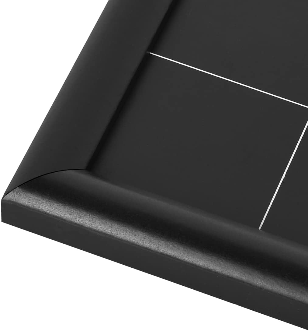 TORASO Calendar Chalkboard, 23.6 x 31.5 inches, Magnetic Surface Black Frame Chalk Board for Planning,School Timetable Memo, Hanging Board for Office, School and Home(YLHB-BK-6080)