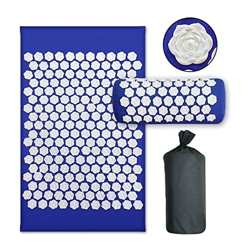 SHUOCONG Upgrade Long Nonslip Acupressure Cushion Sensi Massage Mat Kuznetsov's applicator Relieve Back Pain Foot Massager...