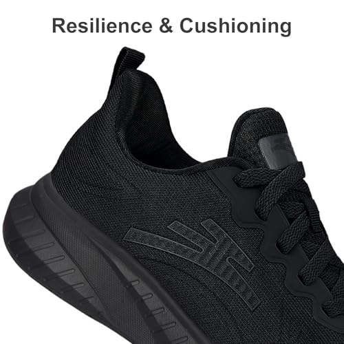Puweco Breathable Running Shoes for Men Anti-Slip Mens Athletic Shoes Lightweight Mens Walking Sneakers for Gym Jogging Sp...