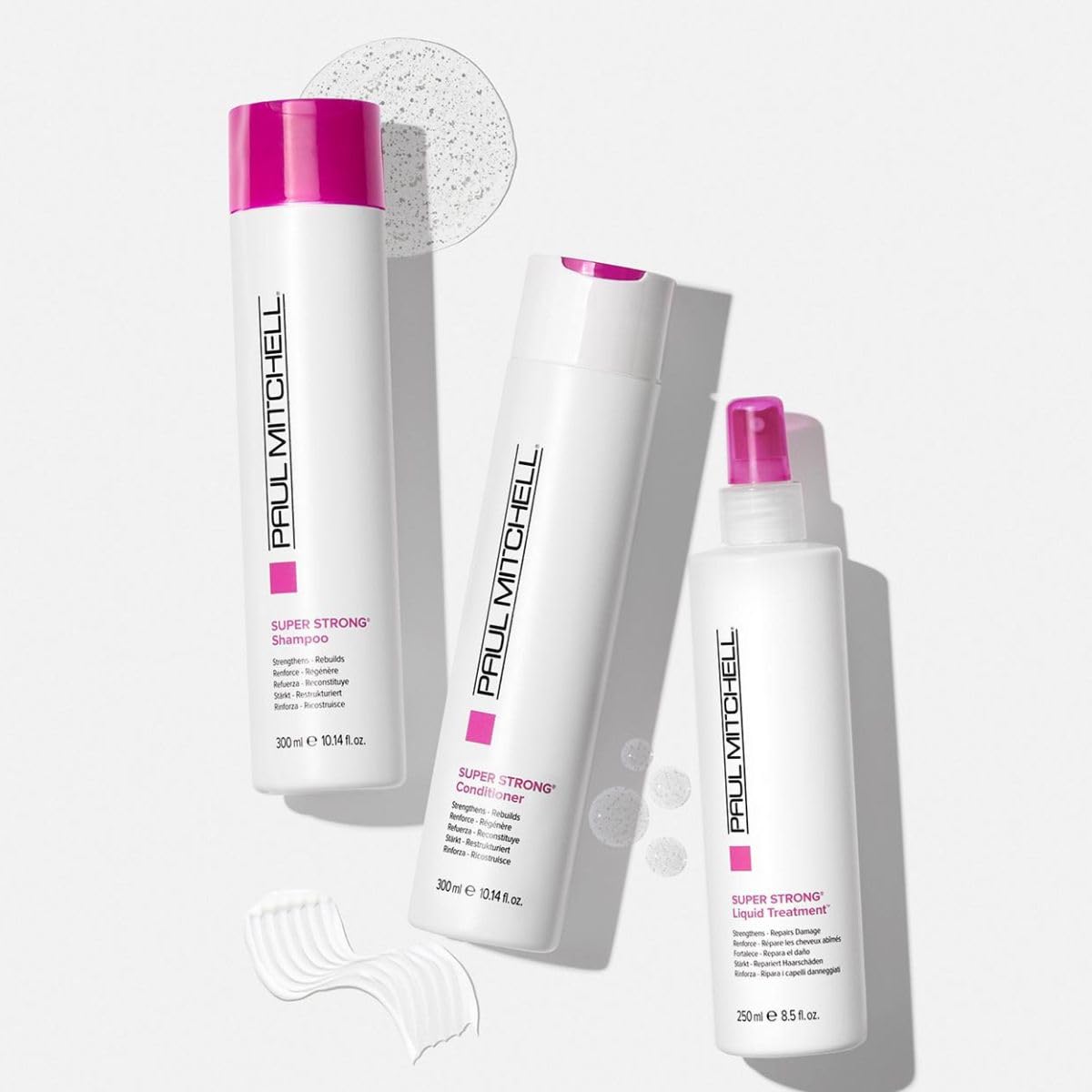 Paul Mitchell Super Strong Conditioner, Strengthens + Rebuilds, For Damaged Hair, 33.8 fl. oz.