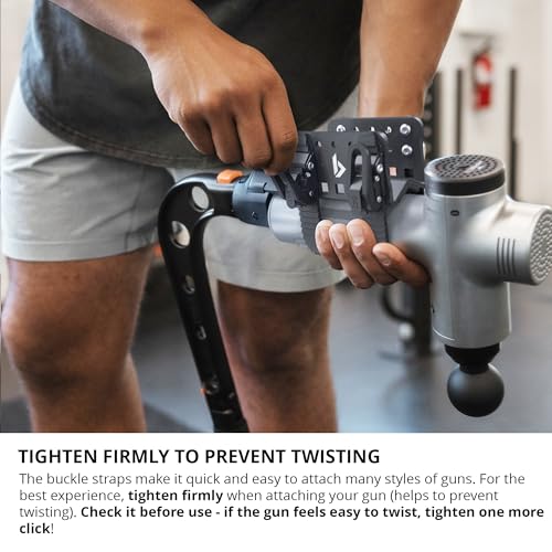 Brazyn (Talon Universal 2.0 Massage Gun Holder + Massage Cane. Extension Arm with Mount for Your Percussion Massager. Incl...
