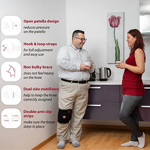 KARM Plus Size Knee Brace for Women & Men Plus Size - Adjustable Knee Support Brace for Meniscus Tear, Arthritis Pain, Com...