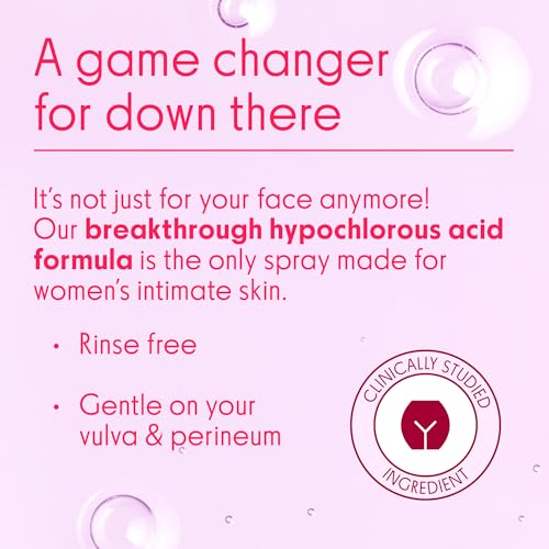 Love Wellness Intimate Skin Support I FDA-Cleared Cleanser Spray I Removes Buildup & Soothes Irritated Skin, Hypochlorous ...