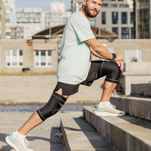JIUFENTIAN Copper Knee Brace for Women and Men(2 Pack) -knee compression sleeves for Arthritis, Running & Daily Use-Target...